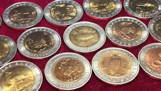 set of coins from the Red Book of Russia series