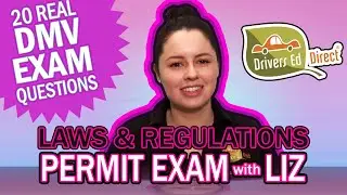 Free DMV Written Permit Exam Questions - Laws & Regulations - 20 Questions & Answers in 15 Minutes!