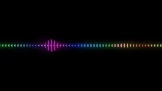 Black Screen Line Audio Visualizer | Audio Spectrum Visualizer Green Screen Template Download 2021