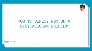 How to deploy n8n on a DigitalOcean droplet