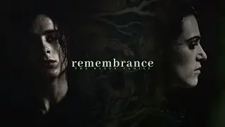 House of Black | Remembrance