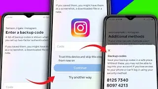How to Login Instagram without a Backup Code 2024 | Get Backup code for Instagram without Login