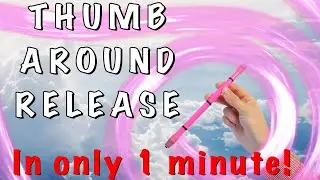 Thumb Around Release. Basic penspinning trick for beginners. Learn How to Spin A Pen - In Only 1 Min