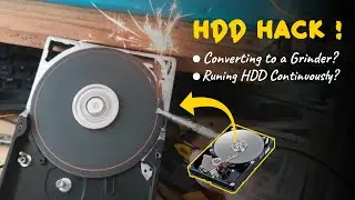 DIY - Converting HDD to a Disk Grinder || Cool DIY Projects