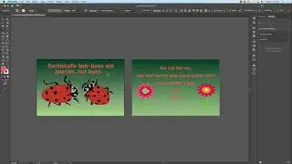 How to set up the InDesign Template and Print your Card