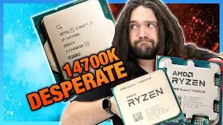 Intel is Desperate: i7-14700K CPU Review, Benchmarks, Gaming, & Power