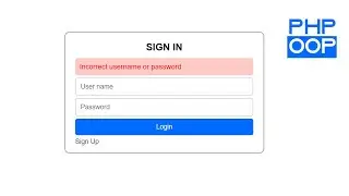 Complete User Login & Registration using OOP PHP and MySQL database - Login