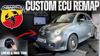 Abarth 595 1.4 138bhp/140ps Custom ECU Remap (sport mode tune) with Dyno Test