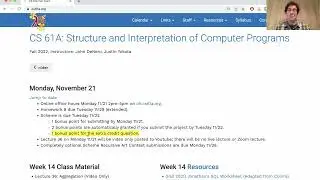 CS 61A Fall 2022 Lecture 36 Video 1