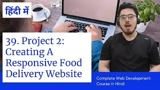 Creating Fully Responsive Website Project Using HTML & CSS  in Hindi | Web Development Tutorials #39