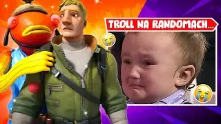 Trolluje RANDOMÓW W FORTNITE!😡 (Zostałem OSCAMOWANY...😔)