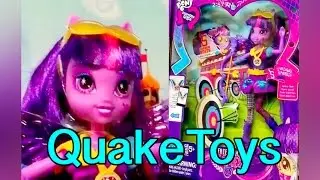 My Little Pony Equestria Girls Friendship Games Archery Twilight Sparkle Doll Zapcode QuakeToys