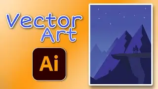 Vector draw in Adobe Illustrator 2022 | Vector Art | Vector Illustration