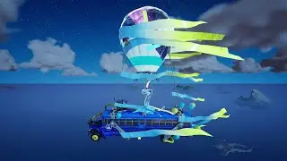 Fortnite 7th Birthday battle bus [4K]