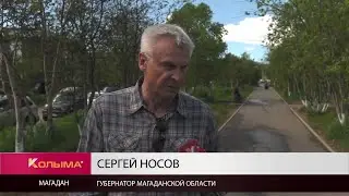 Сергей Носов проверил работы по программе «Безопасные и качественные автодороги»