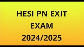 HESI PN EXIT EXAM VERSION 3 NEWEST VERSION COMPLETE 160 QUESTIONS AND CORRECT DETAILED ANSWERS WITH