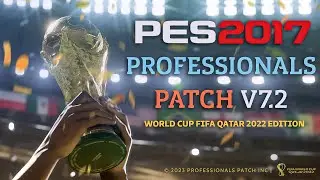 PES 2017 Professionals Patch V7.2 World Cup Update Review & Gameplay