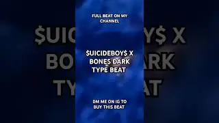 #uicideboytypebeat #bonestypebeat #darktypebeat $UICIDEBOY$ X BONES DARK TYPE BEAT "UFO"