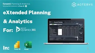 Planning, Forecasting & Budgeting  (xP&A) for Dynamics 365 in Minutes