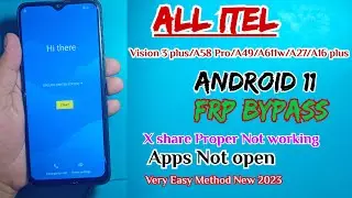 Itel a58 pro/a611w/a49/s661l/a27 frp bypass 2023 |Itel Vision 3 plus (p682lp) frp bypass android 11