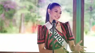 MS. UNIVERSE PHILIPPINES 2020 PRELIMINARY INTERVIEW | Miss Bohol | Pauline Amelinckx