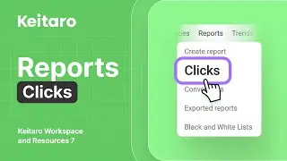 Keitaro Workspace and Resources 7: Reports Clicks