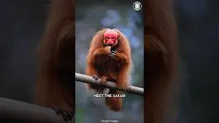 Uakari 👹 The Scary RED-FACED Monkey!