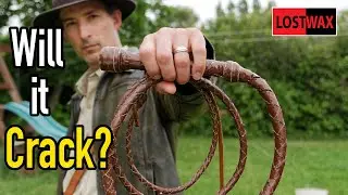 Duct Tape Indiana Jones Cosplay Whip DIY / Simple Duct Tape Bullwhip Tutorial!