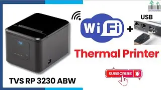 Thermal Printer TVS RP3230ABW How To Connect RP3230 Driver Driver TVS RP3230ABW printer installation