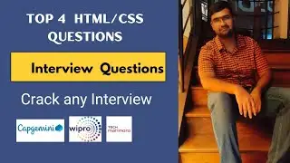 Top 4 CSS Interview Question | Crack any Company | Wipro | Tech Mahindra | Capgemini|