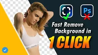 How to Remove Background in 1 Click Fast [1 Minute Tutorial]