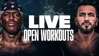 KSI VS. JOE FOURNIER | MISFITS x DAZN X 007 OPEN WORKOUTS LIVESTREAM