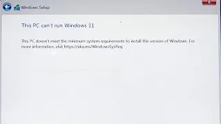 Fix This PC Doesn‘t Meet The Minimum System Requirements To Install Windows 11