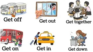 Phrasal verbs: Get | all get related phrasal verbs | Phrasal verbs in english