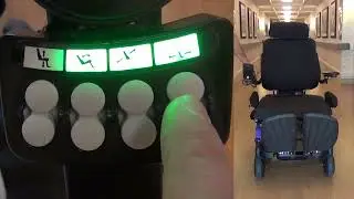 How to use permobil controller