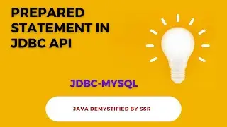 PreparedStatement in JDBC API
