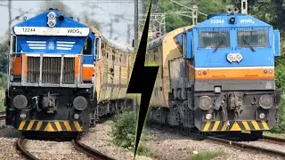 Tughlakabad's "DIESEL SHAKTI" EMD Locomotive with Summer Special Train | Indian Railways