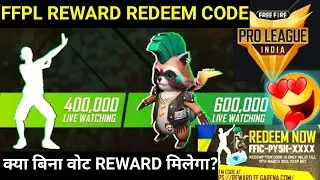 Which Best Rewards FFPL Final Redeem Code Free Fire/Which Best Shake it Up Emote vs Rockie Pet