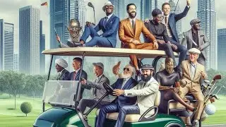 Check out these cool high end golf carts!!