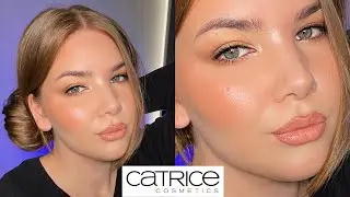 ВЕСЬ МАКИЯЖ ОДНИМ БЮДЖЕТНЫМ БРЕНДОМ CATRICE COSMETICS