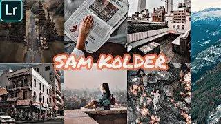 Lightroom mobile Presets free Dng )@kold sam kolder preset