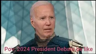 Pov: 2024 President Debate be like #trump #biden #homelander #theboys #memes #violin #president #lol