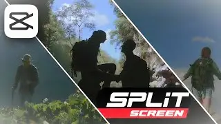 4 SPLIT SCREEN IN CAPCUT | TUTORIAL
