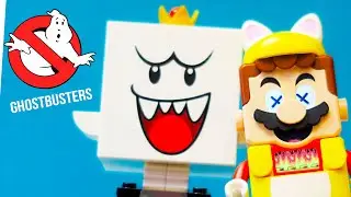 МАРИО ОХОТНИК ЗА ПРИВИДЕНИЯМИ! lego Super Mario 71377 Король Бу и двор с призраками