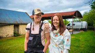 Our simple life living off the grid under an abandoned barn in Ireland.