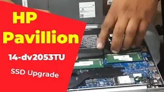 43.HP Pavilion 14-dv2053TU Laptop - Disassembly HP Pavilion 14 dv 12th Generation Laptop 
