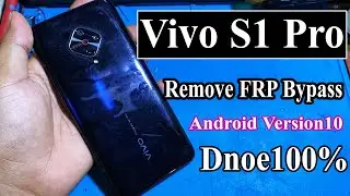 Vivo S1 Pro Remove FRP Bypass Done100%☑️,Vivo S1pro FRP Bypass Android Version10