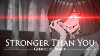 【Undertale】Stronger Than You -Genocide Remix- (Chara version)