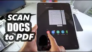 How To Scan Documents to PDF with Apple iPad Pro M4