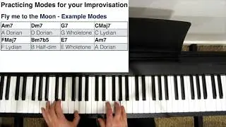 How to Practice Modes for your Improvisation